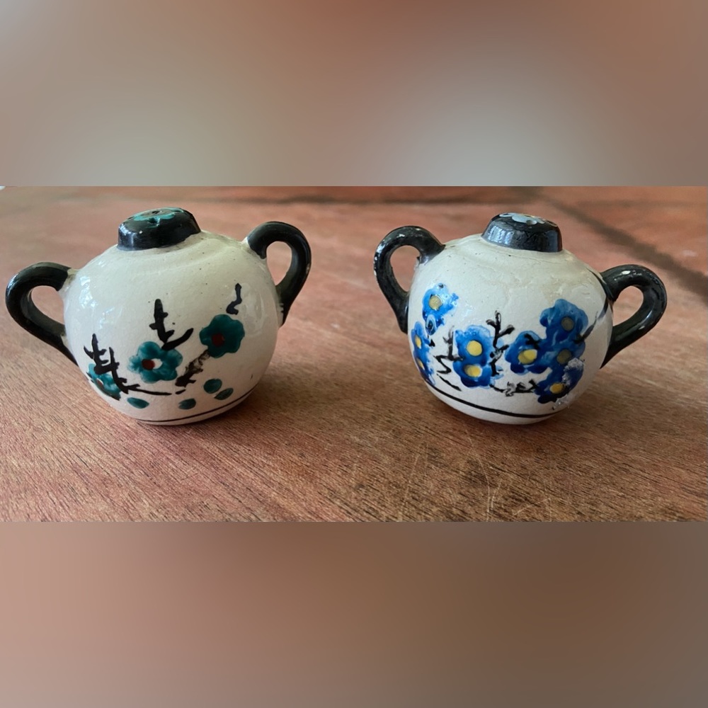 Beautiful Vintage Salt and Pepper Set